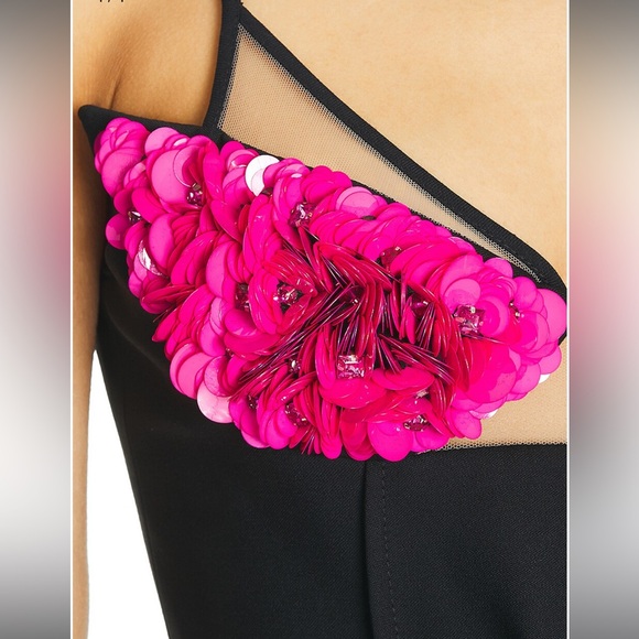 David Koma Crystal Mini Dress Size UK 8 - Picture 3 of 3